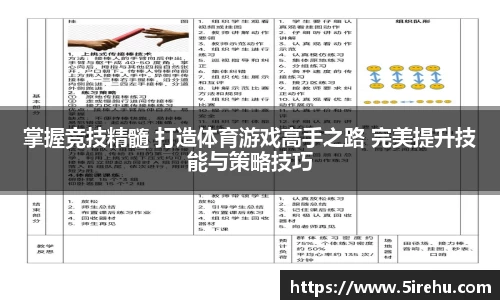 掌握竞技精髓 打造体育游戏高手之路 完美提升技能与策略技巧