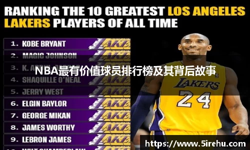 NBA最有价值球员排行榜及其背后故事